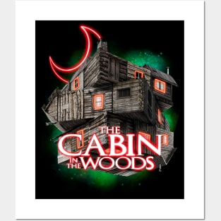 Neon Cabin Posters and Art